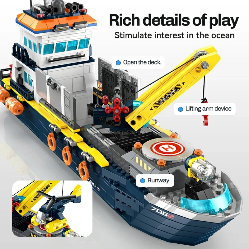 CBOX JD186 Research Vessel Technic