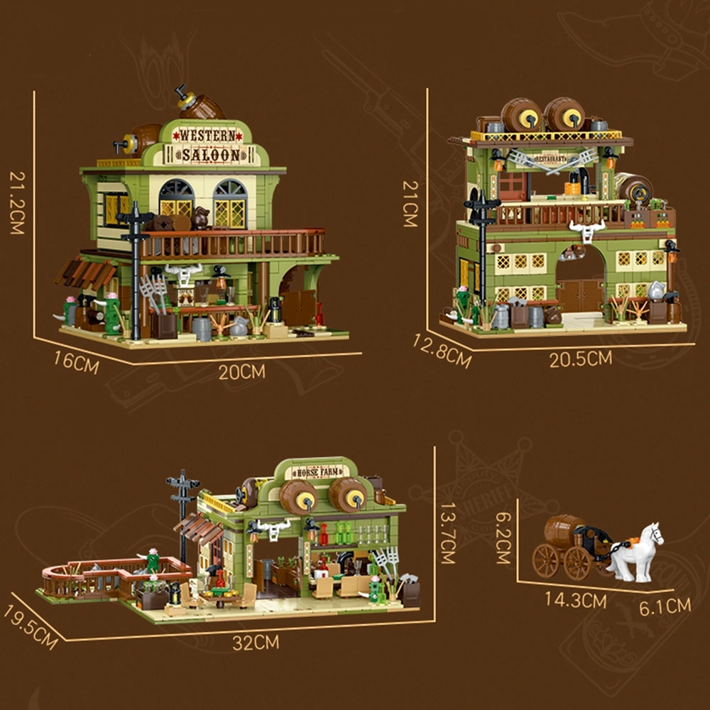MORK 20210 Western Saloon Modular Buildings