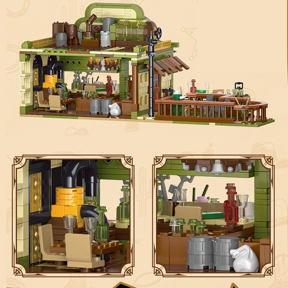 MORK 20210 Western Saloon Modular Buildings