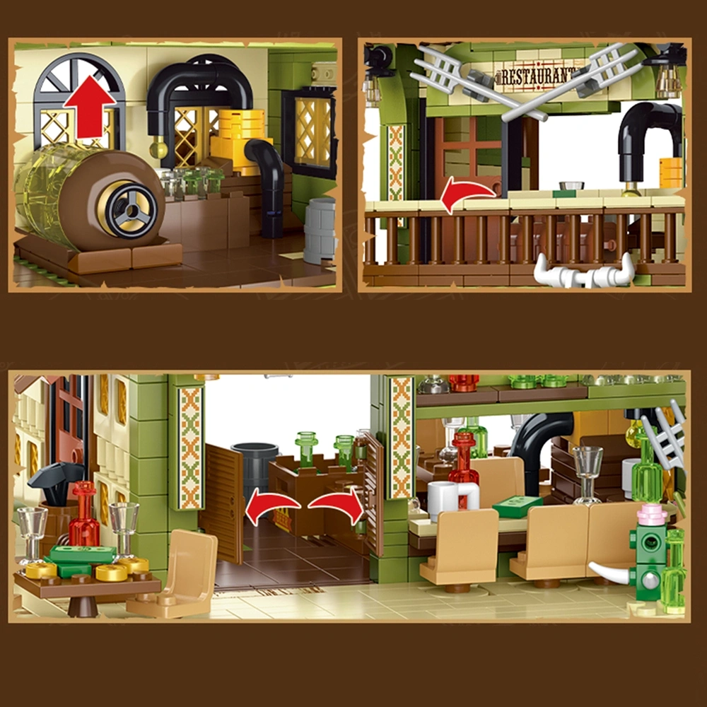 MORK 20210 Western Saloon Modular Buildings