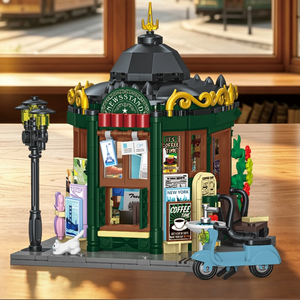 MORK 20309 French News Kiosk Modular Buildings