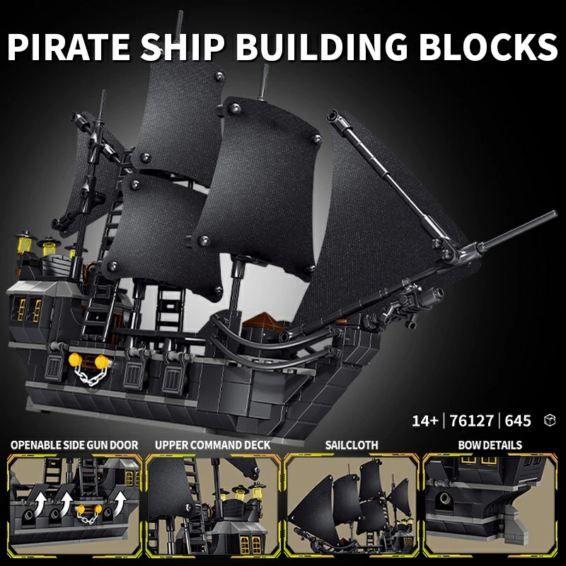 LeYi 76127 Pirate Ship Pirates