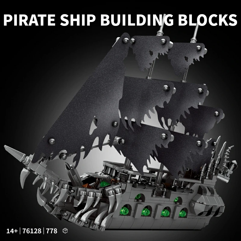 LeYi 76128 The Flying Dutchman Pirates