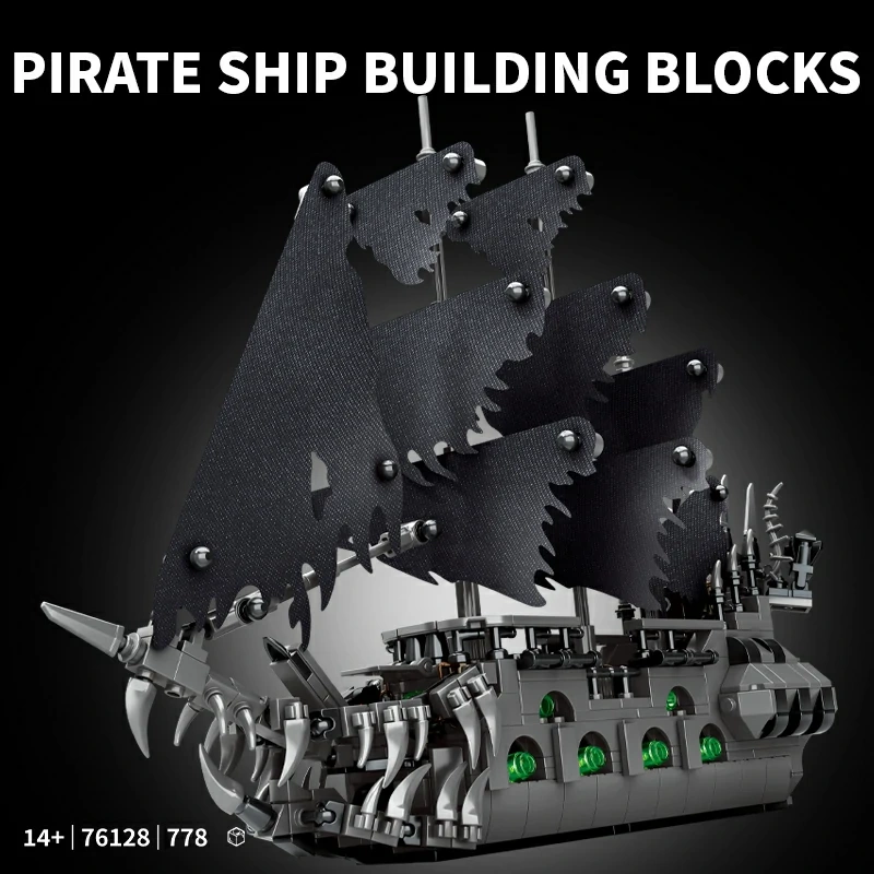 LeYi 76128 The Flying Dutchman Pirates