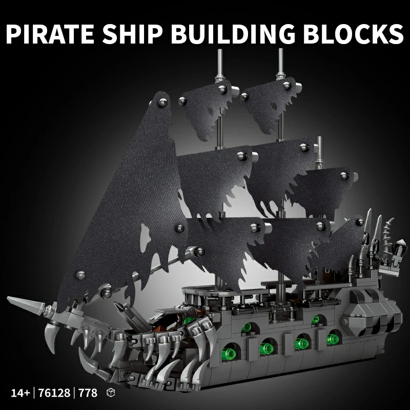 LeYi 76128 The Flying Dutchman Pirates
