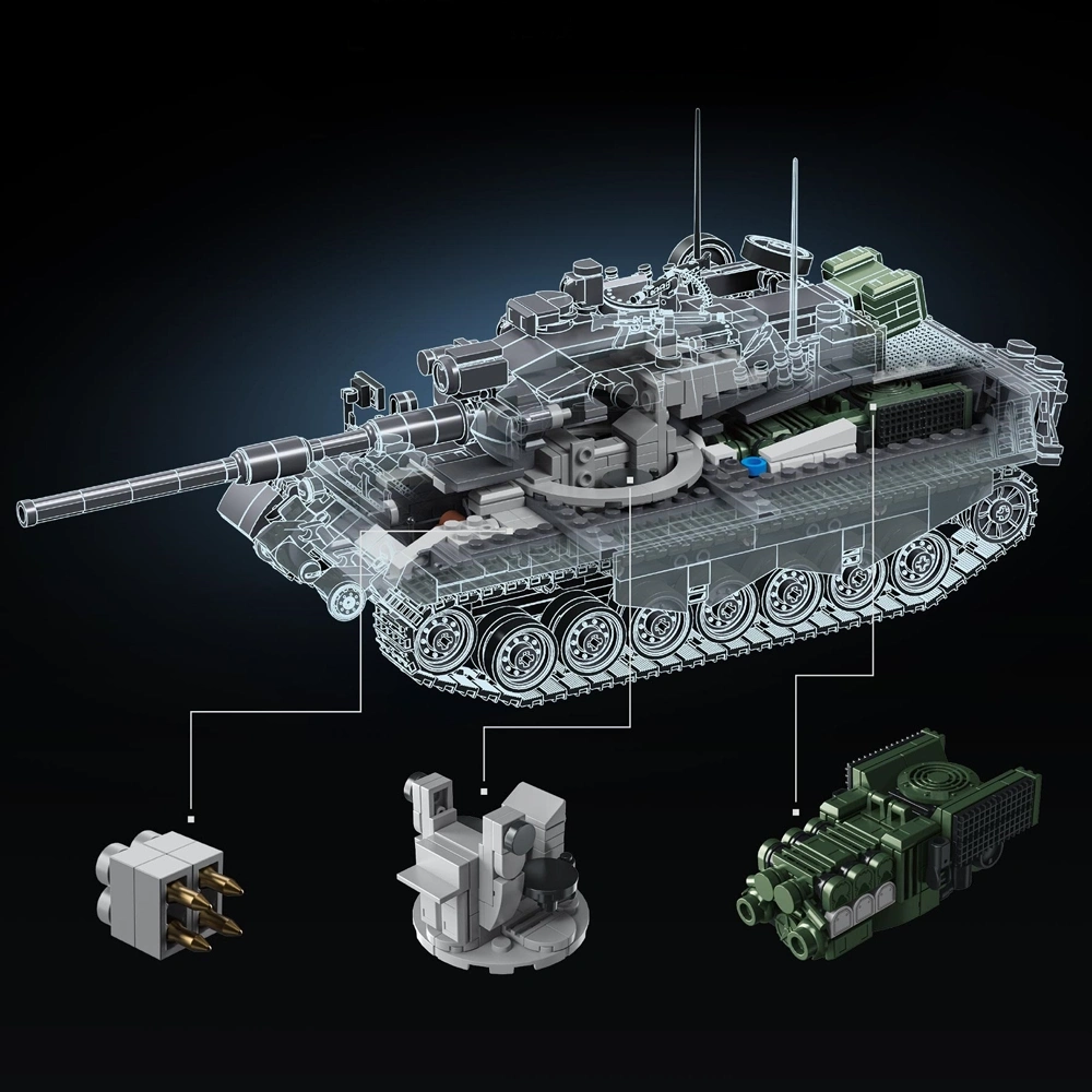 12GO 97055 Leopard 1 Medium Tank 1:28 Military
