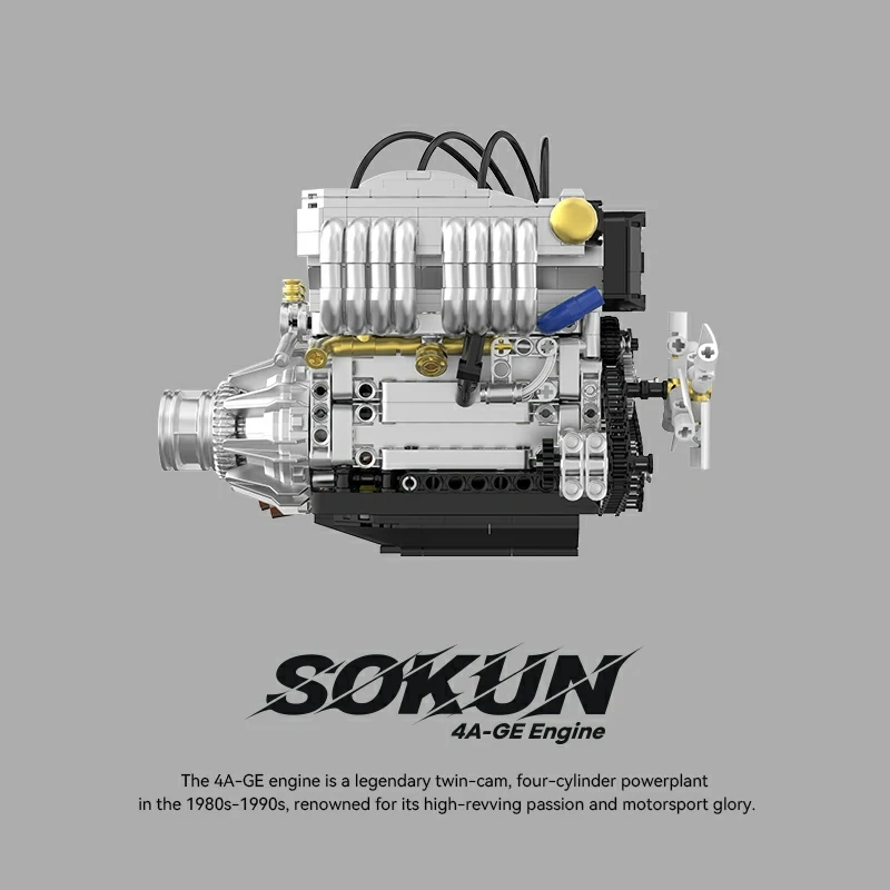 PowerBlock PB8868 4A-GE Engine Technic