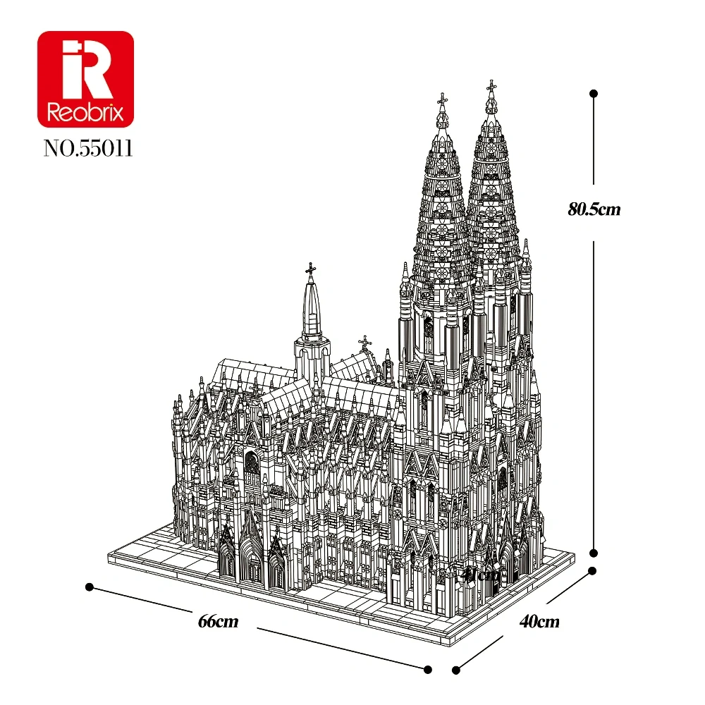 Reobrix 55011 Cologne Cathedral Modular Buildings