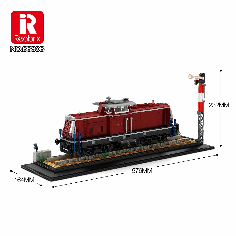 Reobrix 66808 BR 211 DB Steam Locomotive Technic