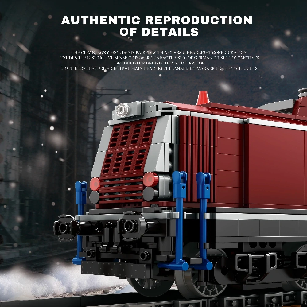 Reobrix 66808 BR 211 DB Steam Locomotive Technic