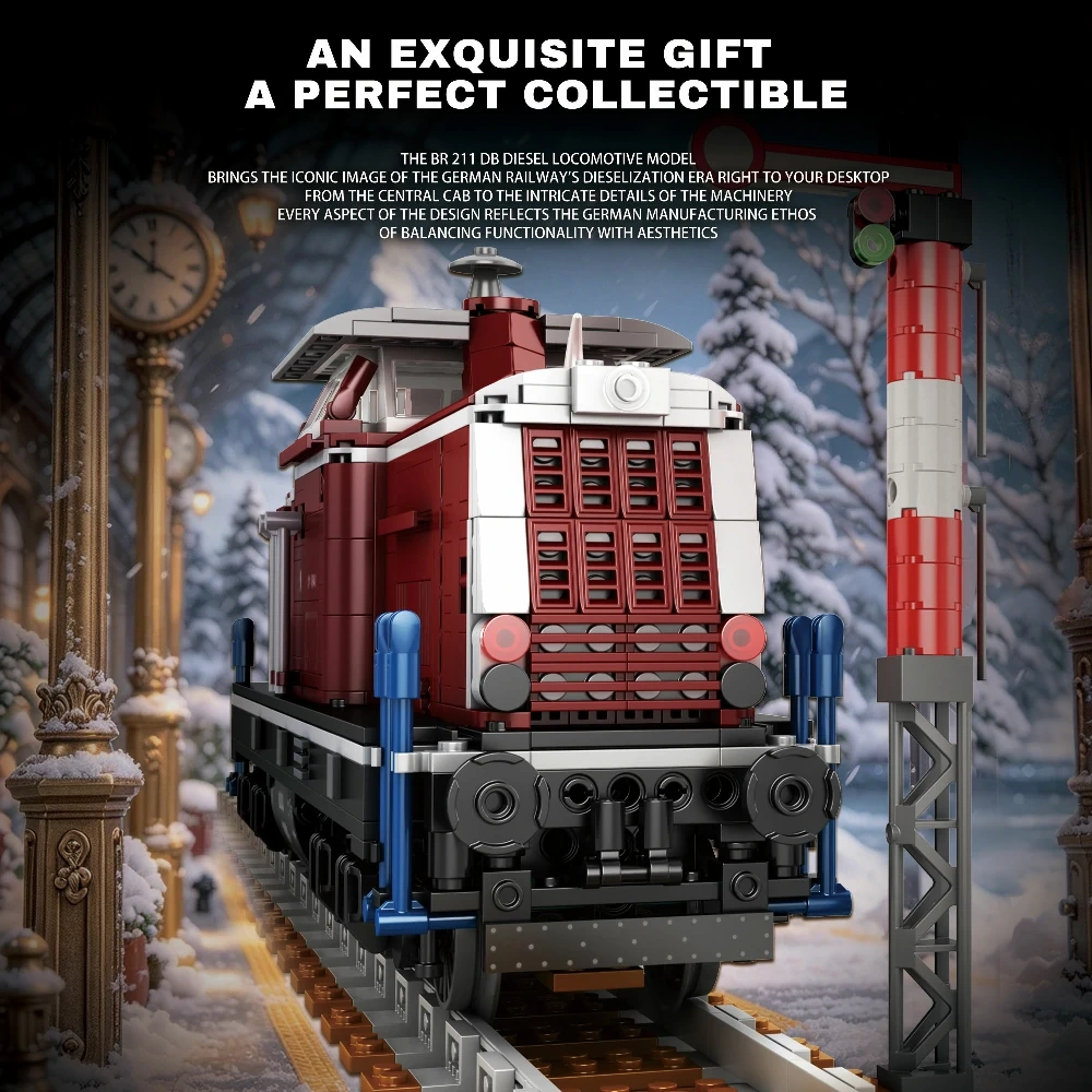 Reobrix 66808 BR 211 DB Steam Locomotive Technic