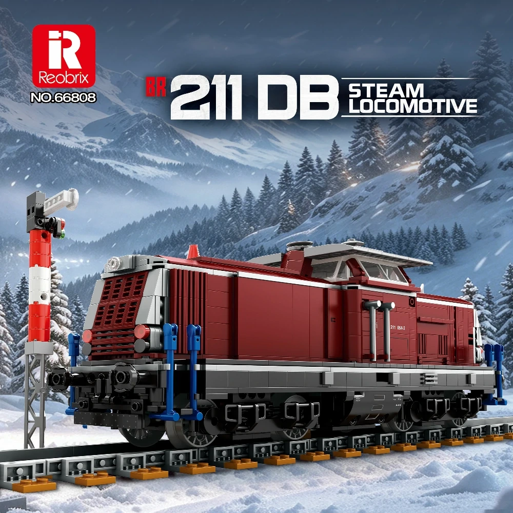 Reobrix 66808 BR 211 DB Steam Locomotive Technic
