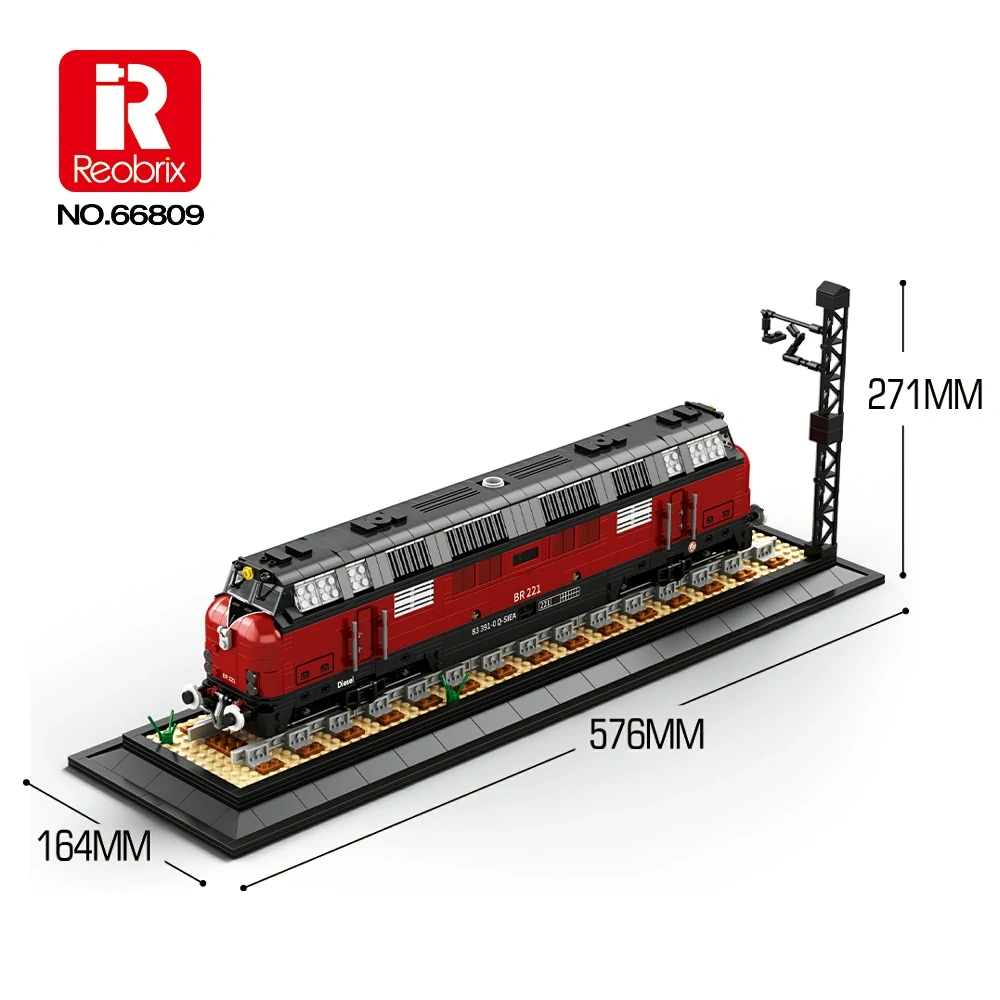 Reobrix 66809 BR 221 DB Train Technic