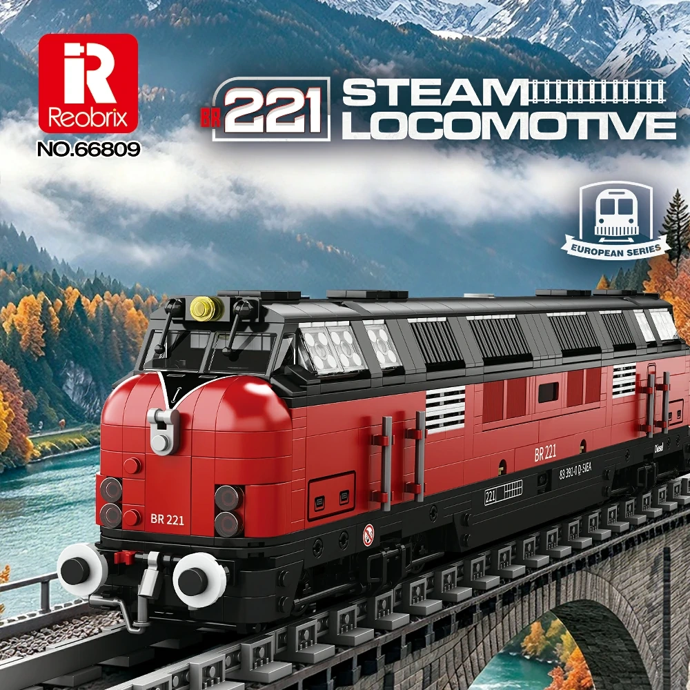 Reobrix 66809 BR 221 DB Train Technic