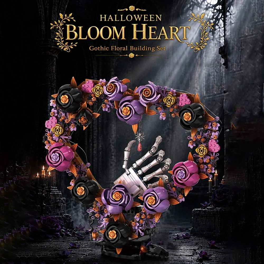CBOX JD165 Halloween Bloom Heart Halloween