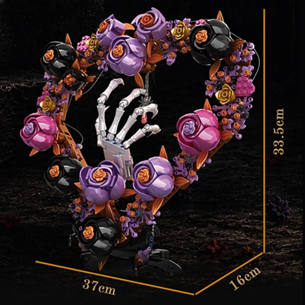 CBOX JD165 Halloween Bloom Heart Halloween