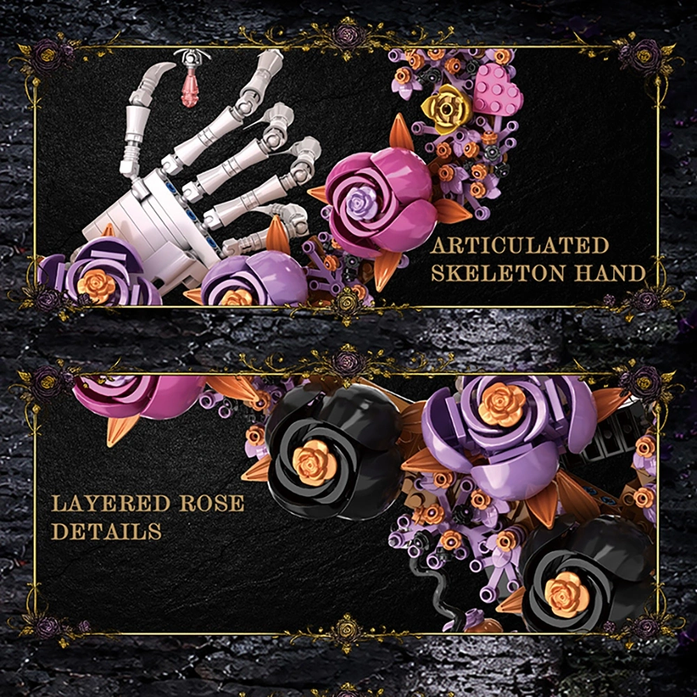 CBOX JD165 Halloween Bloom Heart Halloween