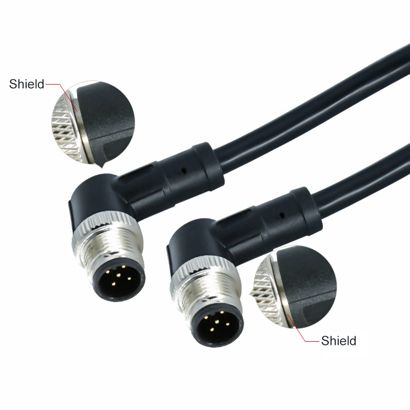 m5 m8 m12 m16 m23 rj45 A B C D L male female panel mount IP68 extension waterproof cables connector
