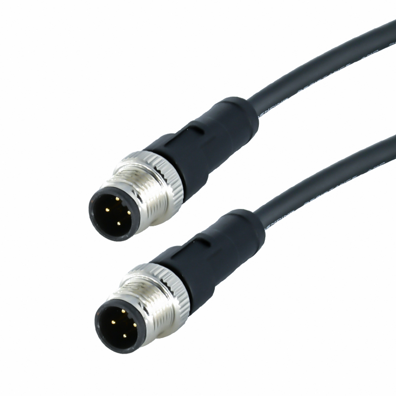 m5 m8 m12 m16 m23 rj45 A B C D L male female panel mount IP68 extension waterproof cables connector