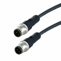 m5 m8 m12 m16 m23 rj45 A B C D L male female panel mount IP68 extension waterproof cables connector