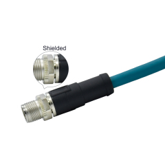 m5 m8 m12 m16 m23 rj45 A B C D L male female panel mount IP68 extension waterproof cables connector