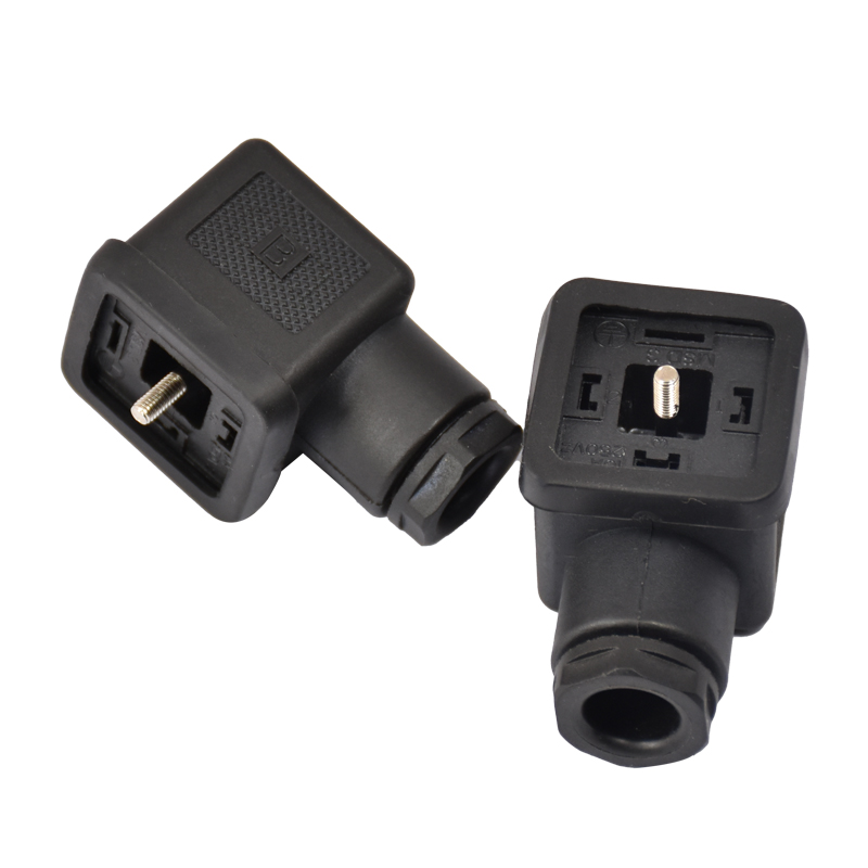 Solenoid valve DIN43650 hydraulic parts DC 24V AC 220V with LED valve coil hydraulic valve solenoid