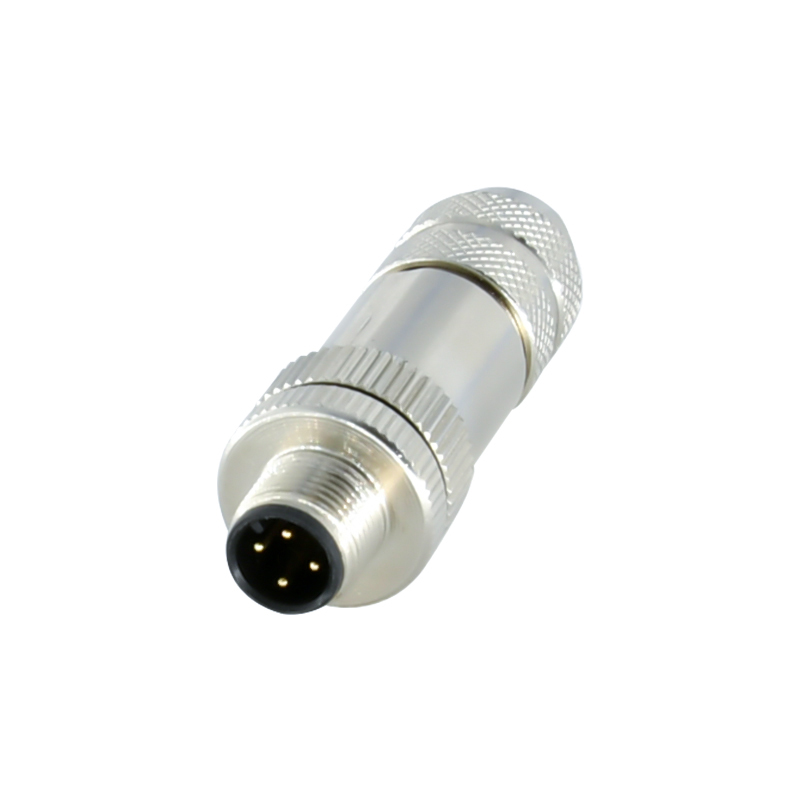 M5 M8 M12 M16 M23 waterproof plug A B D Code male female metal assembly circular connector