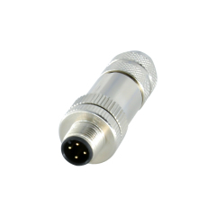 M5 M8 M12 M16 M23 waterproof plug A B D Code male female metal assembly circular connector