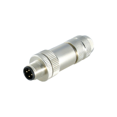 M5 M8 M12 M16 M23 waterproof plug A B D Code male female metal assembly circular connector