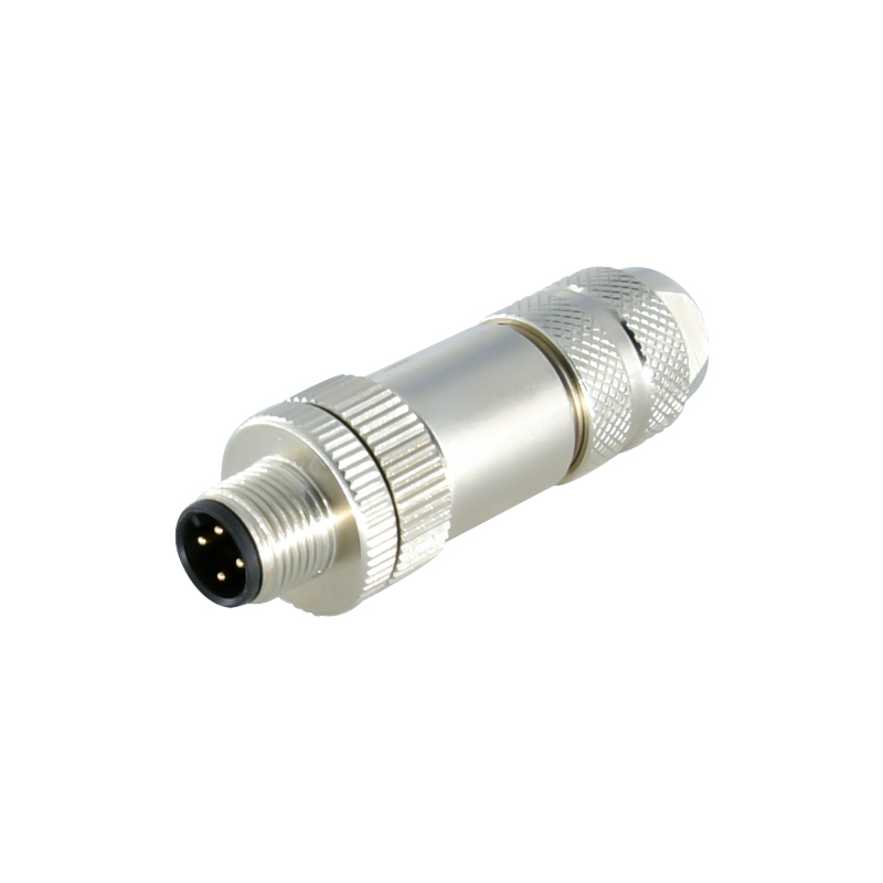 M5 M8 M12 M16 M23 waterproof plug A B D Code male female metal assembly circular connector