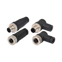 M5 M8 M12 M16 M23 waterproof plug A B D Code male female metal assembly circular connector