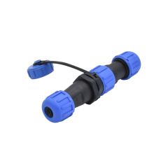 IP68 plastic circular cable connector male female SP11 series SP1110 SP1111 SP1112 2 3 4 5 pins threaded wire