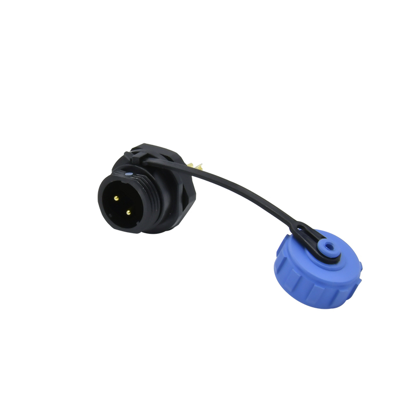 IP68 plastic circular cable connector male female SP11 series SP1110 SP1111 SP1112 2 3 4 5 pins threaded wire