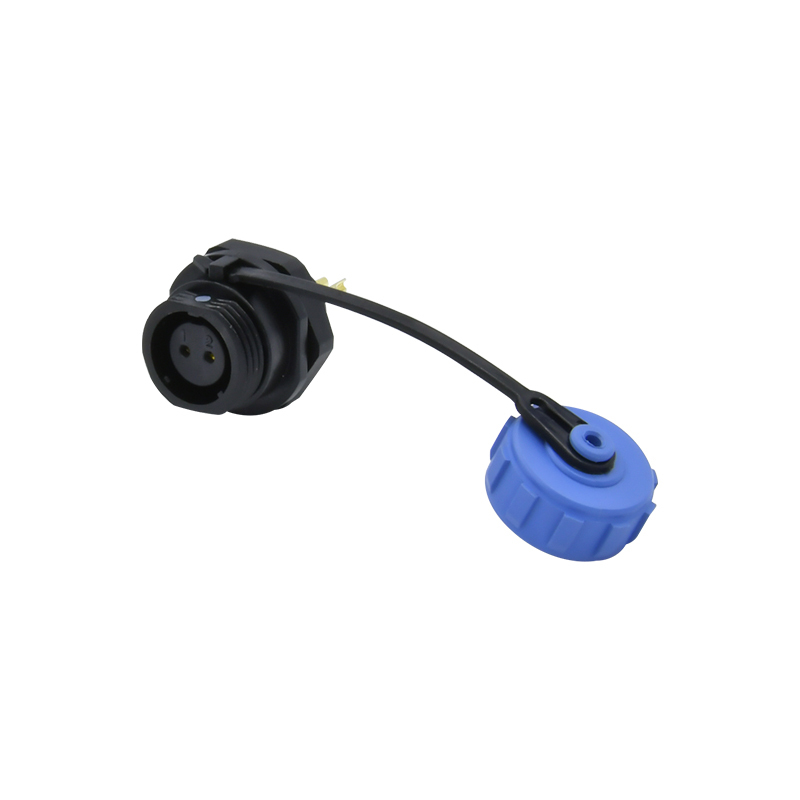 IP68 plastic circular cable connector male female SP11 series SP1110 SP1111 SP1112 2 3 4 5 pins threaded wire