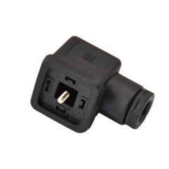 DIN43650 A/B/C Type Waterproof Molded assembly Cable Central Screw Solenoid Valve Connector