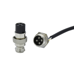 GX12 Gx16 2 3 4 5 6 7 pin 12M connector aviation plug female male round solder connector gx12 aviation plug