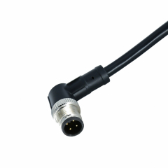 M12 2 3 4 5 6 8 12pin male female molding m12 waterproof connector