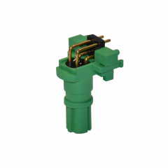 M12 17 Pin 2 3 4 5 6 8 12 17 pin 90 degree pcb solder rear front A code male female flange circular wall Panel Mount socket Connector