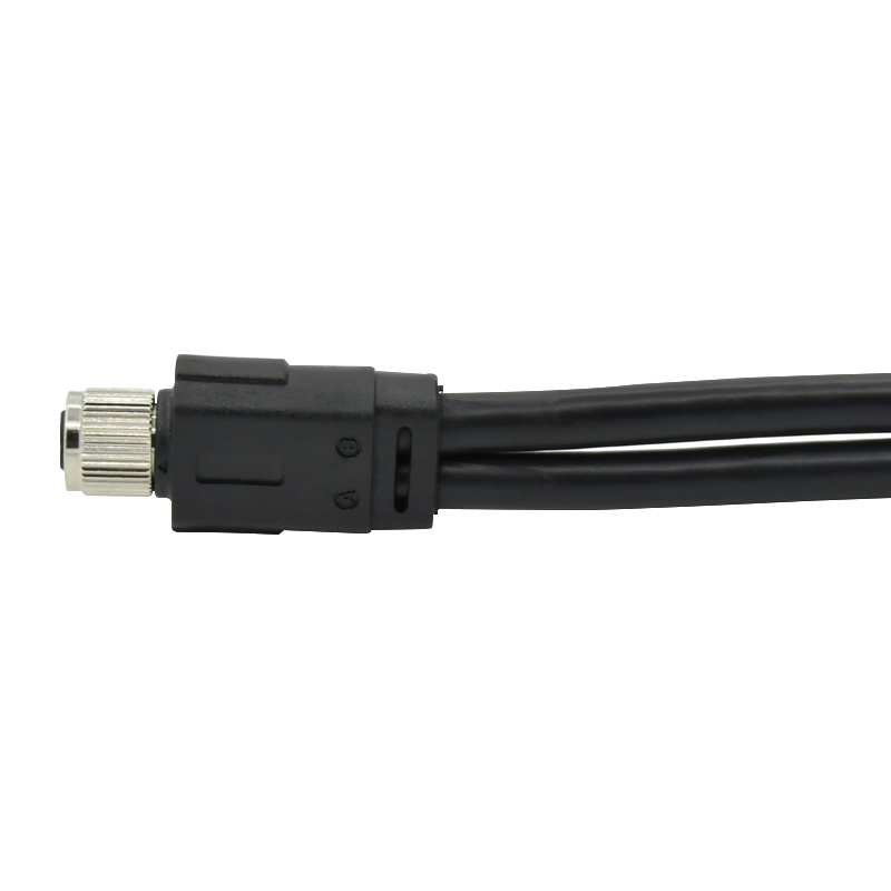 m8 m12 y splitter 1 to 2 ip68 straight male female waterproof sensor 3 4 5 6 8 pin molding type cable