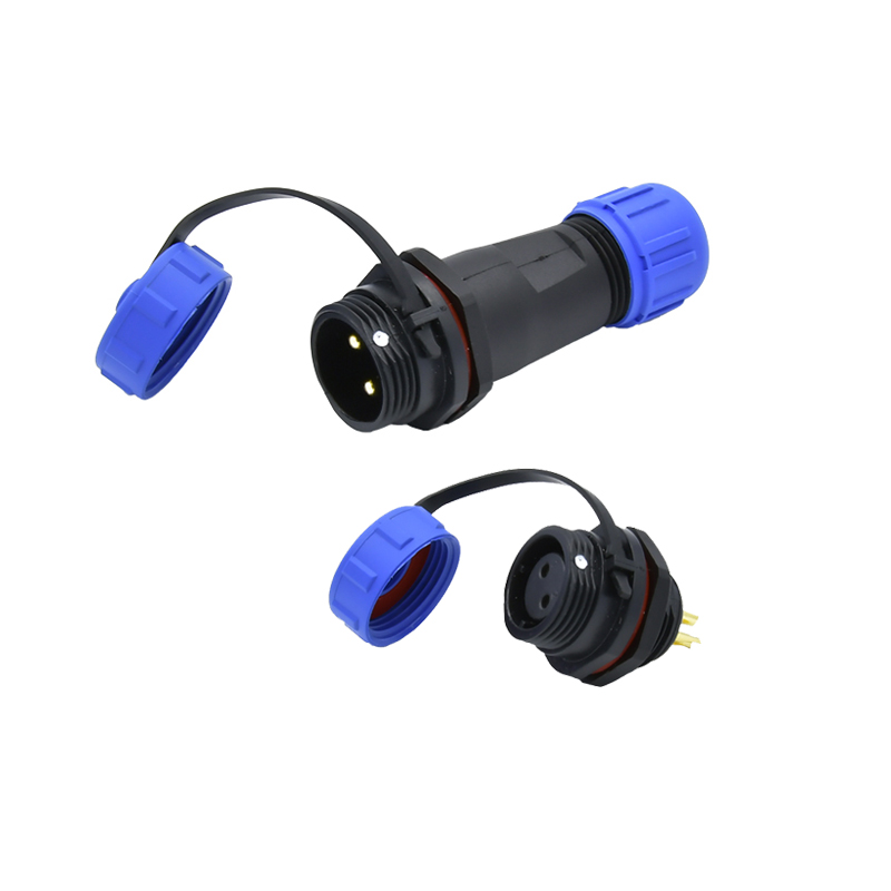Sp10 11 13 17 21 29 2pin 3pin 4pin IP68 Waterproof Plug Cable for Outdoor LED Light