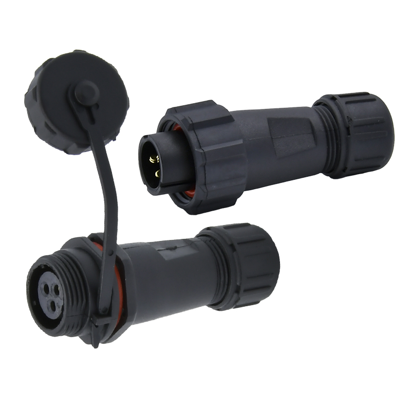 IP68 Waterproof Black Color Sp21 Sp29 Plug Power Connector