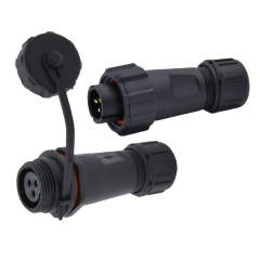 IP68 Waterproof Black Color Sp21 Sp29 Plug Power Connector