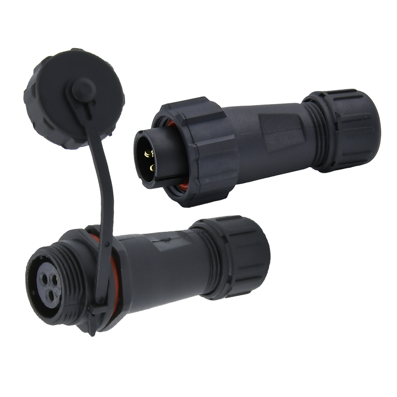 IP68 Waterproof Black Color Sp21 Sp29 Plug Power Connector
