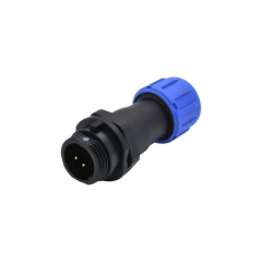 Sp10 11 13 17 21 29 Sp11 2pin PWeipu IP68 Solder Screw Blue Red Wire Plastic Connector for Outdoor Light