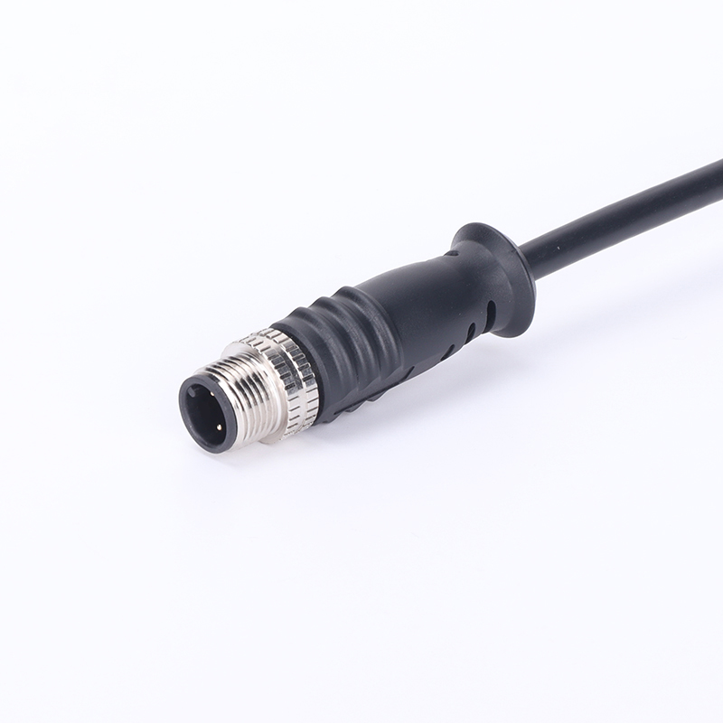 M12 Connector 4 Pin Female X Coding to RJ45 Extension Cable