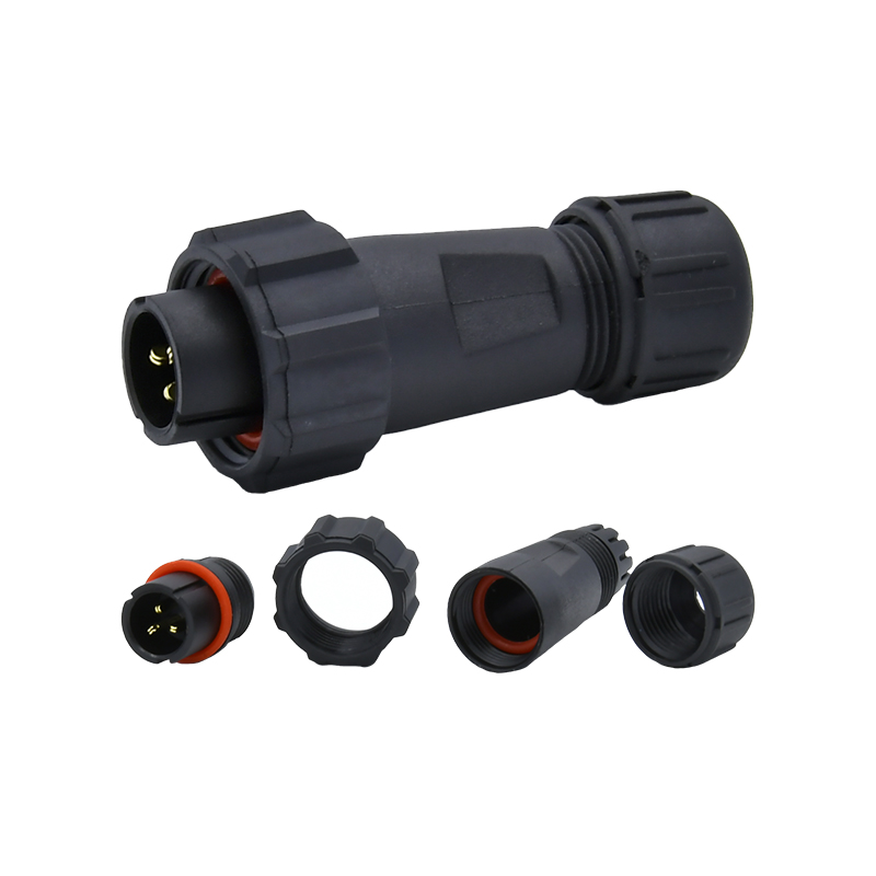 IP68 Waterproof Black Color Sp21 Sp29 Plug Power Connector