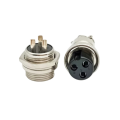 Aviation Plug Ethernet Fast Circular M16 Gx16 Electric Cable Connectors