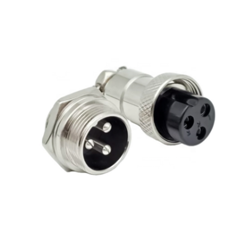 Aviation Plug Ethernet Fast Circular M16 Gx16 Electric Cable Connectors