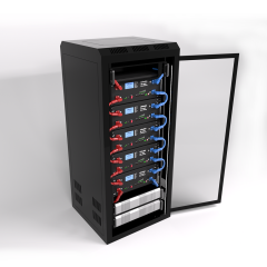 Base and Solar Station Power Storage in Cabinet 4U Complete Set