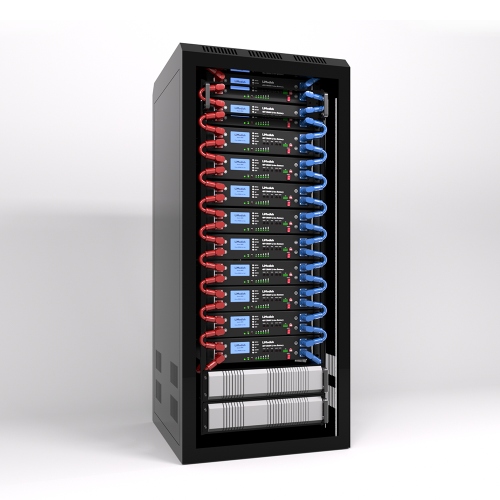 2U机柜成套基站及太阳能电站储能